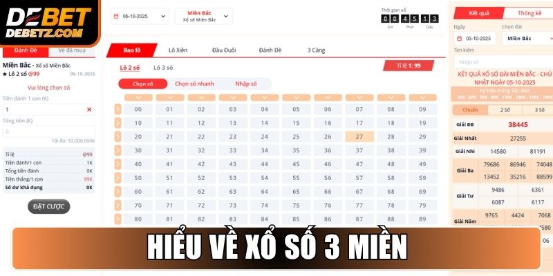Hiểu về xổ số 3 miền